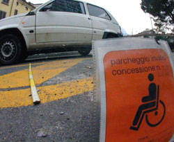 parcheggio disabili