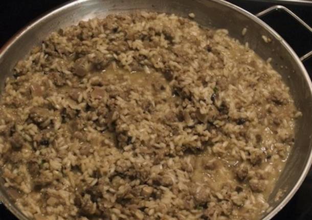 risotto coi fegatini di pollo