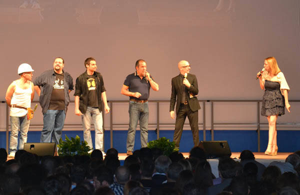 I comici del Caffè Teatro al PalaYamamay - 2 (inserita in galleria)