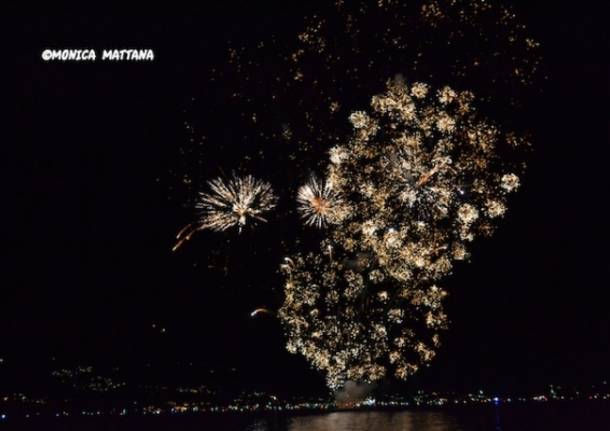 Fuochi di Ferragosto a Laveno (inserita in galleria)