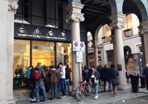 Apertura Grom varese (per gallerie fotografiche)