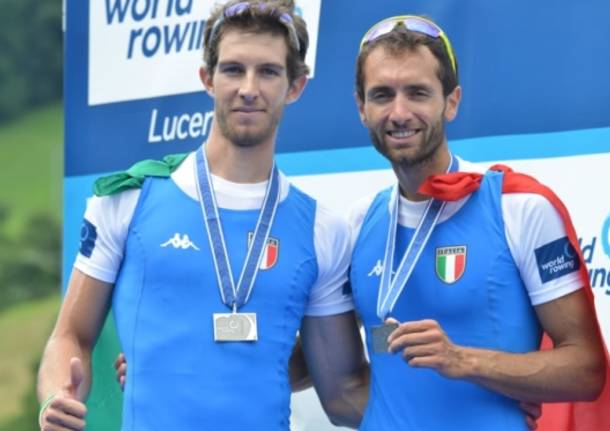 andrea micheletti pietro ruta canottaggio coppa del mondo lucerna 2014