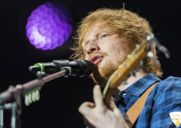 Ed Sheeran in concerto al Mediolanum Forum (inserita in galleria)