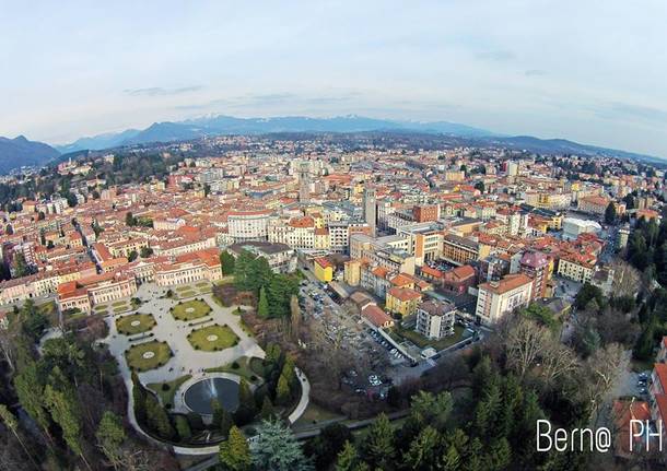 Varese dall'alto