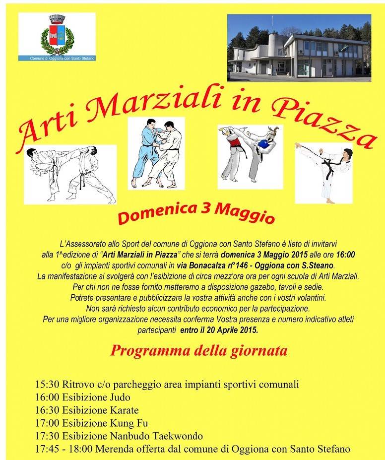 ARTI MARZIALI IN PIAZZA