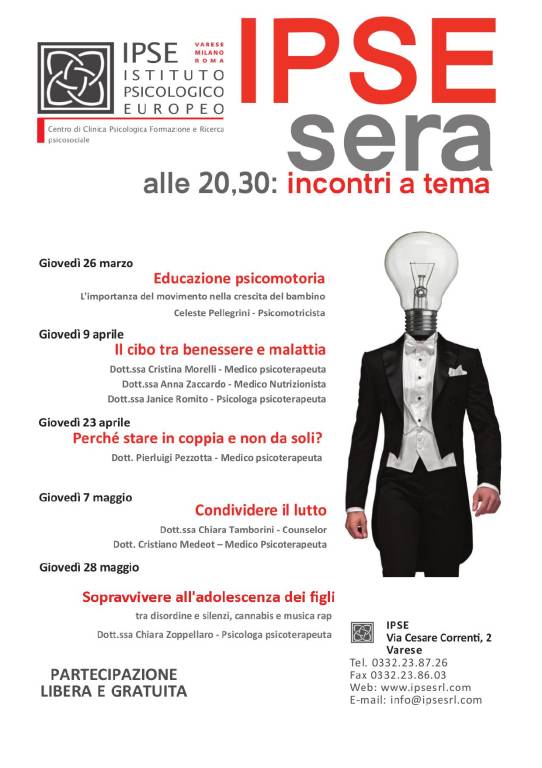 IPSE SERA Condividere il lutto
