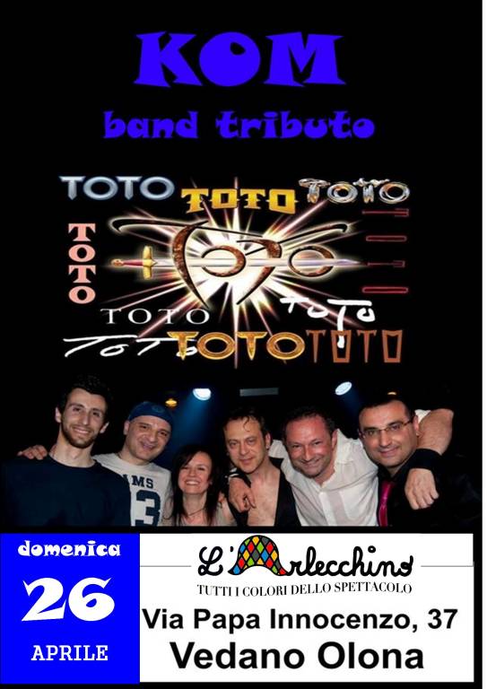 KOM - TRIBUTO AI TOTO