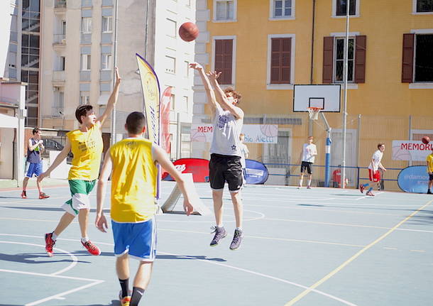 basket spettacolo da move memorial aletti varese