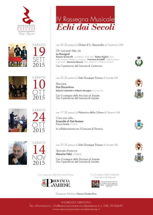IV Rassegna Musicale Echi dai Secoli - Massimo Felici, chitarra