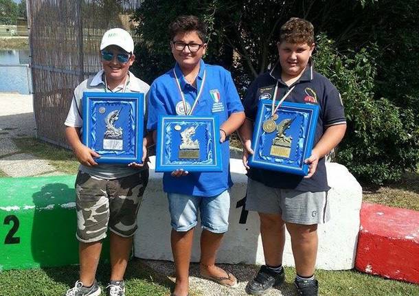 Nicholas, campione di pesca alla trota