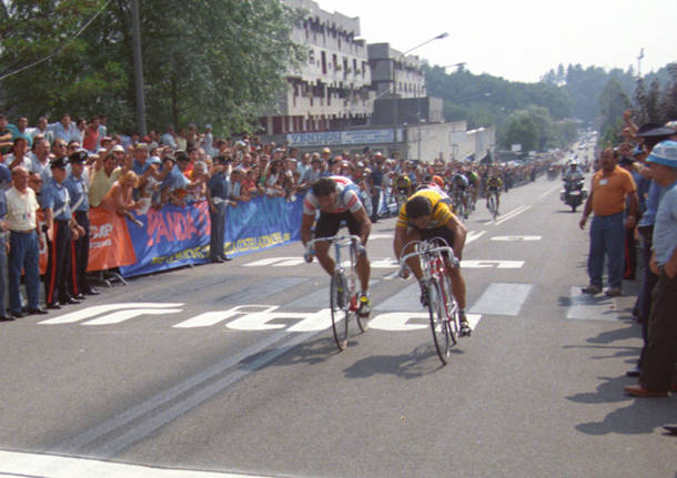tre valli varesine ciclismo 1988 saronni bontempi volata