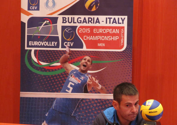 Presentazione campionati europei pallavolo maschile