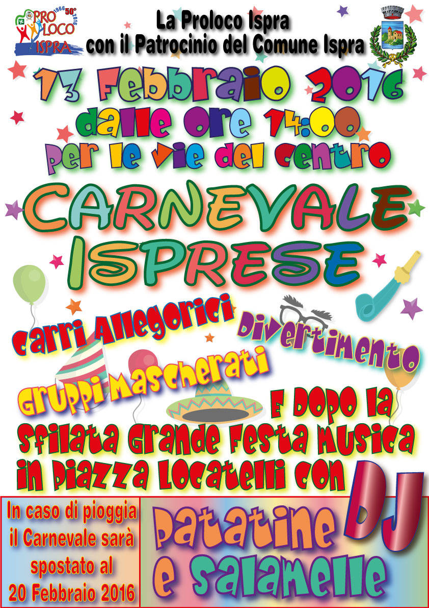 Carnevale Isprese 2016