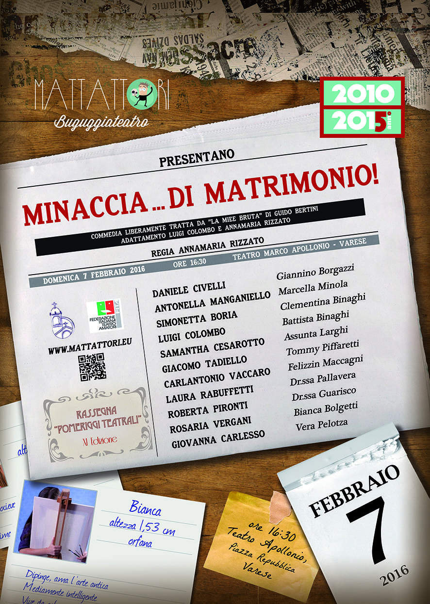 MINACCIA...DI MATRIMONIO!!!