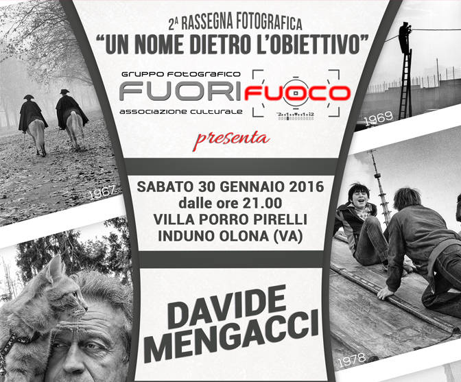Davide Mengacci - ospite 2a Rassegna fotografica \"Un nome dietro l\'obiettivo\"
