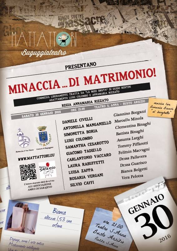 MINACCIA...DI MATRIMONIO!!!