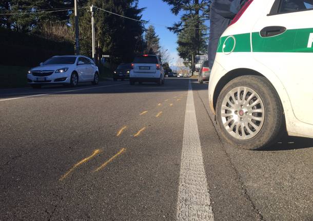 Incidente ad Arsago Seprio: coinvolta una bicicletta