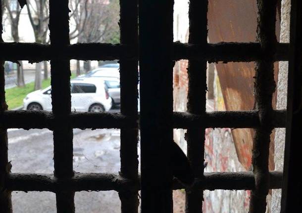 Dentro l'ex carcere di Busto Arsizio