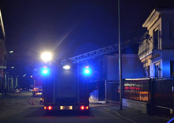 L'incendio di via Madonna in Campagna