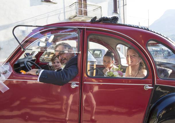 Paola e Gianni con Rebecca e Noemi