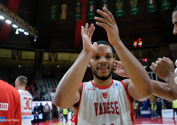 Varese Gaziantep festa biancorossa basket fiba europe cup