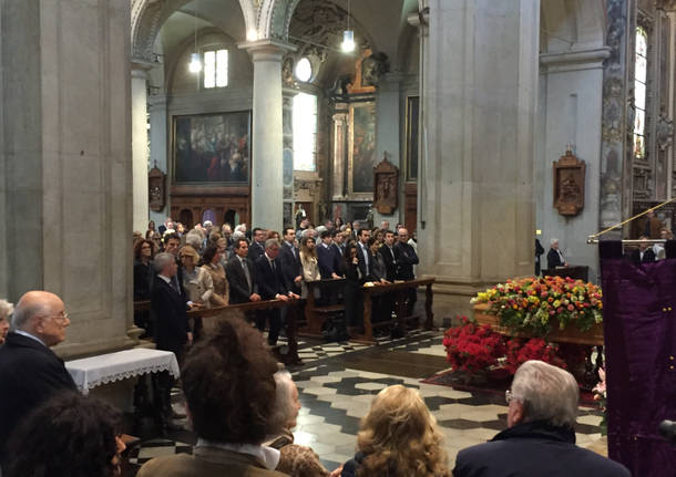 I funerali di Anna Bossi Bonomi