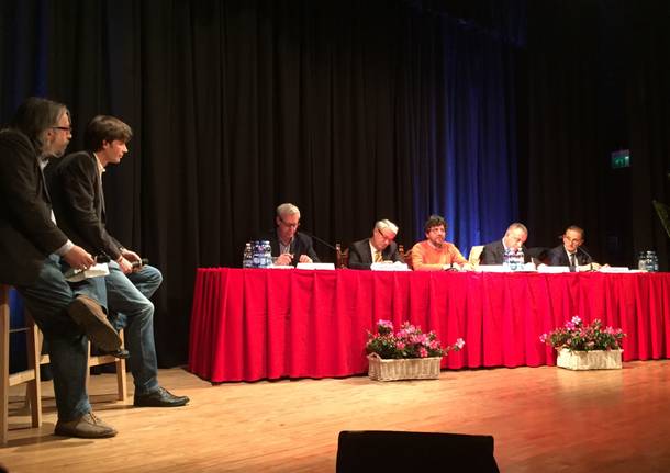 confronto candidati sindaco busto arsizio borsano salone aurora
