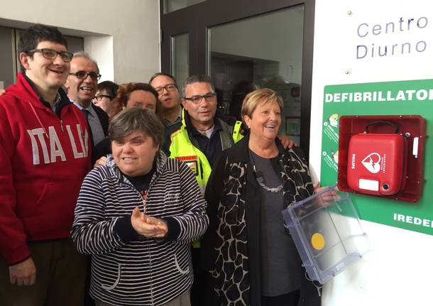 defibrillatore nella casa di Bobbiate