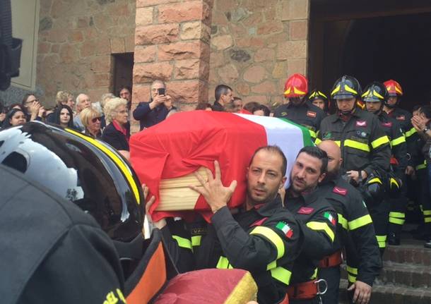 Il funerale di Roberto Zanella