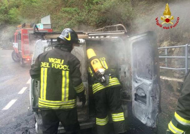 Incendio Furgone