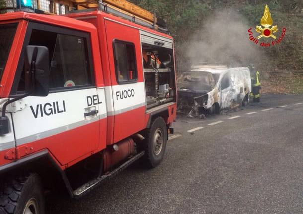 Incendio Furgone