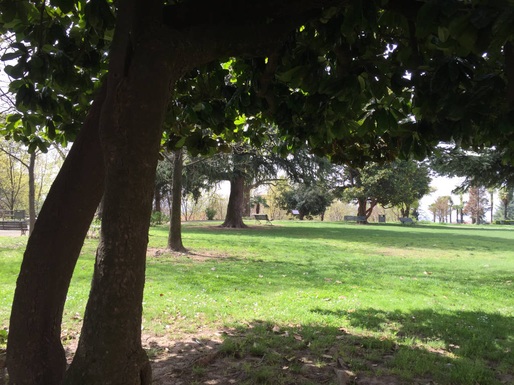Mattina di primavera a Villa Mirabello