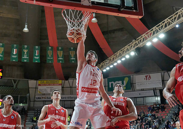 Openjobmetis Varese - Giants Anversa 105-93