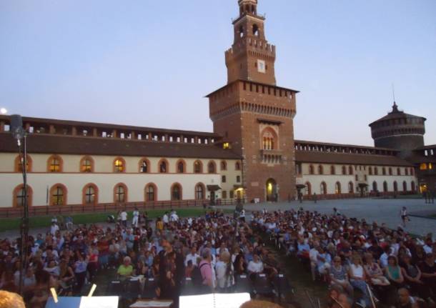 Venegono Inferiore, Grande successo di pubblico per Ars Cantus ad Olgiate Comasco e al Castello Sforzesco