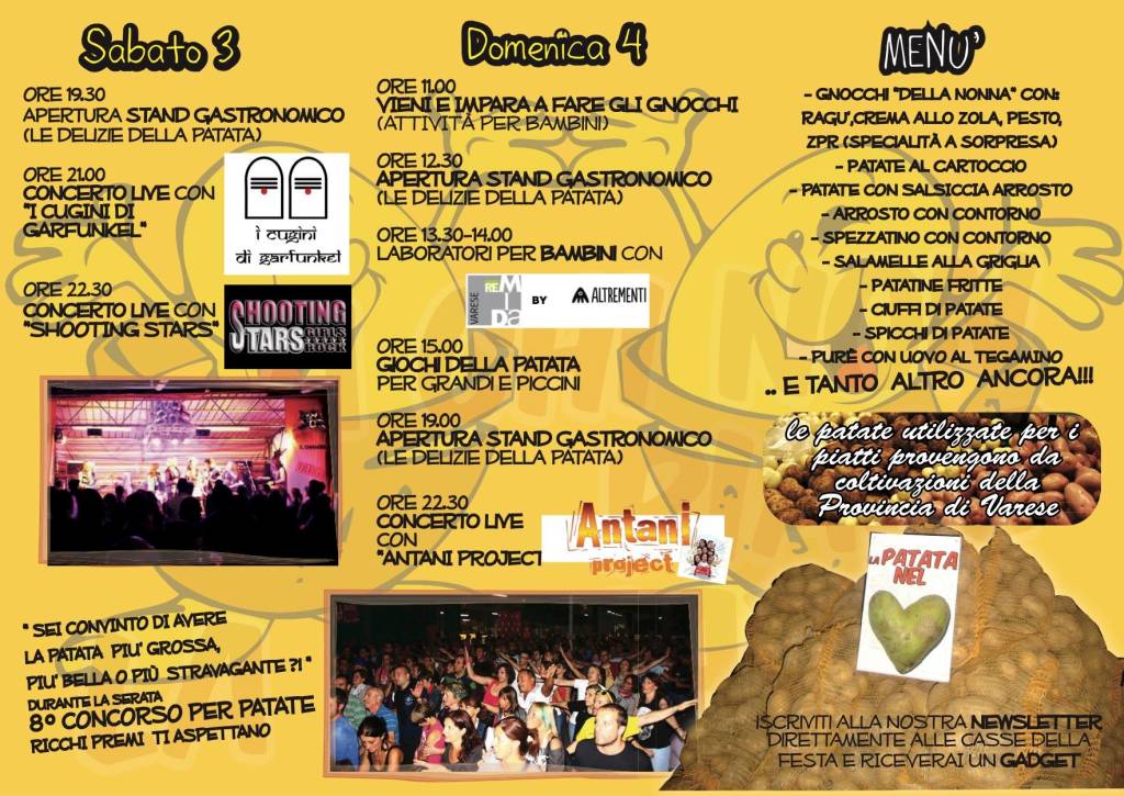 FESTA DELLA PATATA