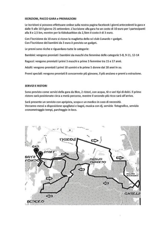 GRILL & RUN - 1° CORSA DEL FONDISTA