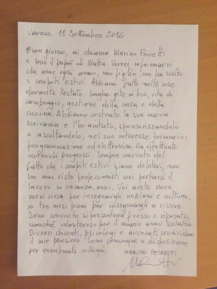 La lettera