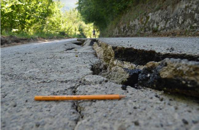 I geologi dell'Insubria studiano gli effetti del terremoto di Amatrice