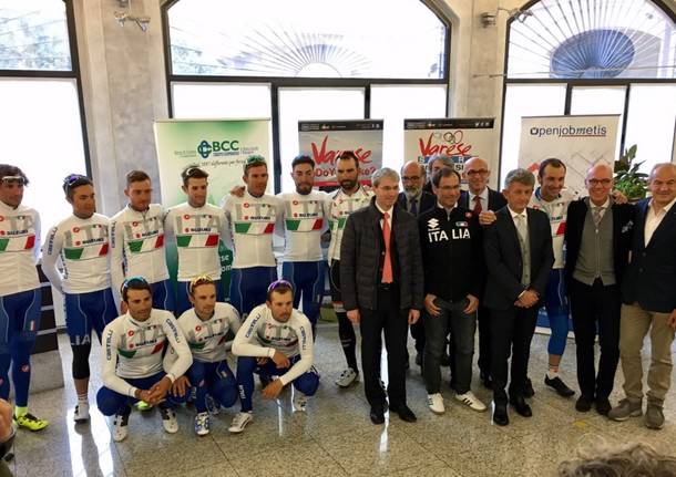 Ciclismo, la Nazionale parte da Varese per il Mondiale 2016