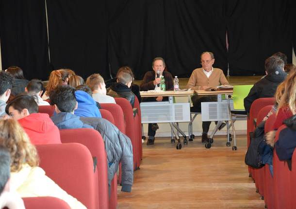 giorno della memoria: incontro alla media Da Vinci di Somma L.