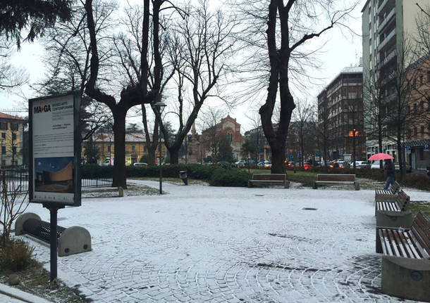neve Gallarate 10 gennaio 2017