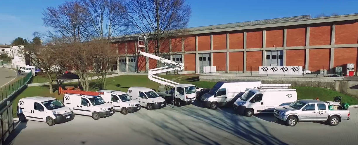 Il parco mezzi di TD Group