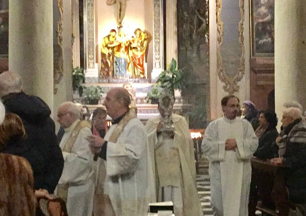 L’arrivo delle reliquie di Madre Teresa di Calcutta a Varese