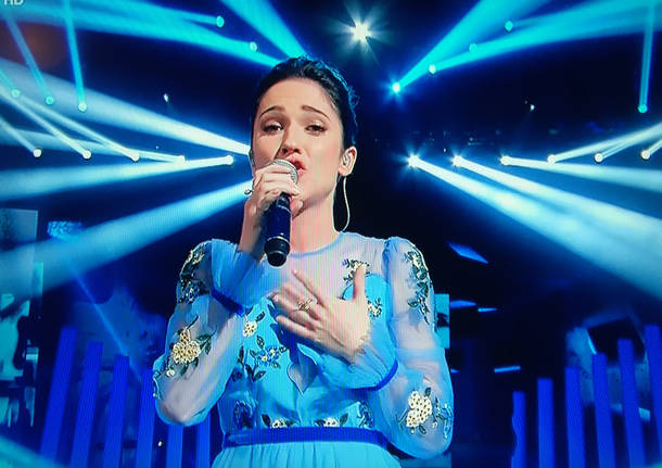 Ludovica Comello principessa di Frozen a Sanremo