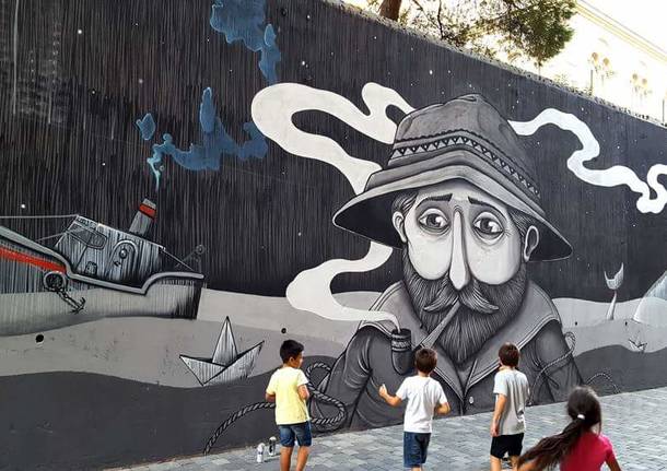 La potenza della street art di Sarti entra in classe - Varese News