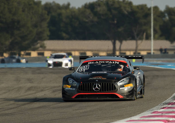 Raffaele Marciello, test con la Mercedes GT