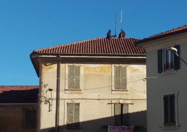 Telos, nuova occupazione temporanea, in centro