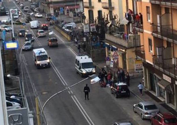incidente viale valganna