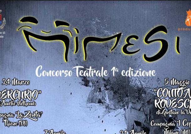 locandina concorso teatrale gavirate mimesi