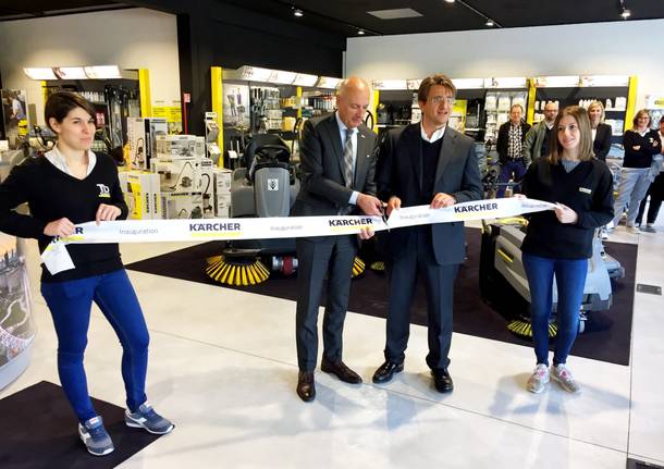 L\'inaugurazione del Kärcher Center a Galliate Lombardo